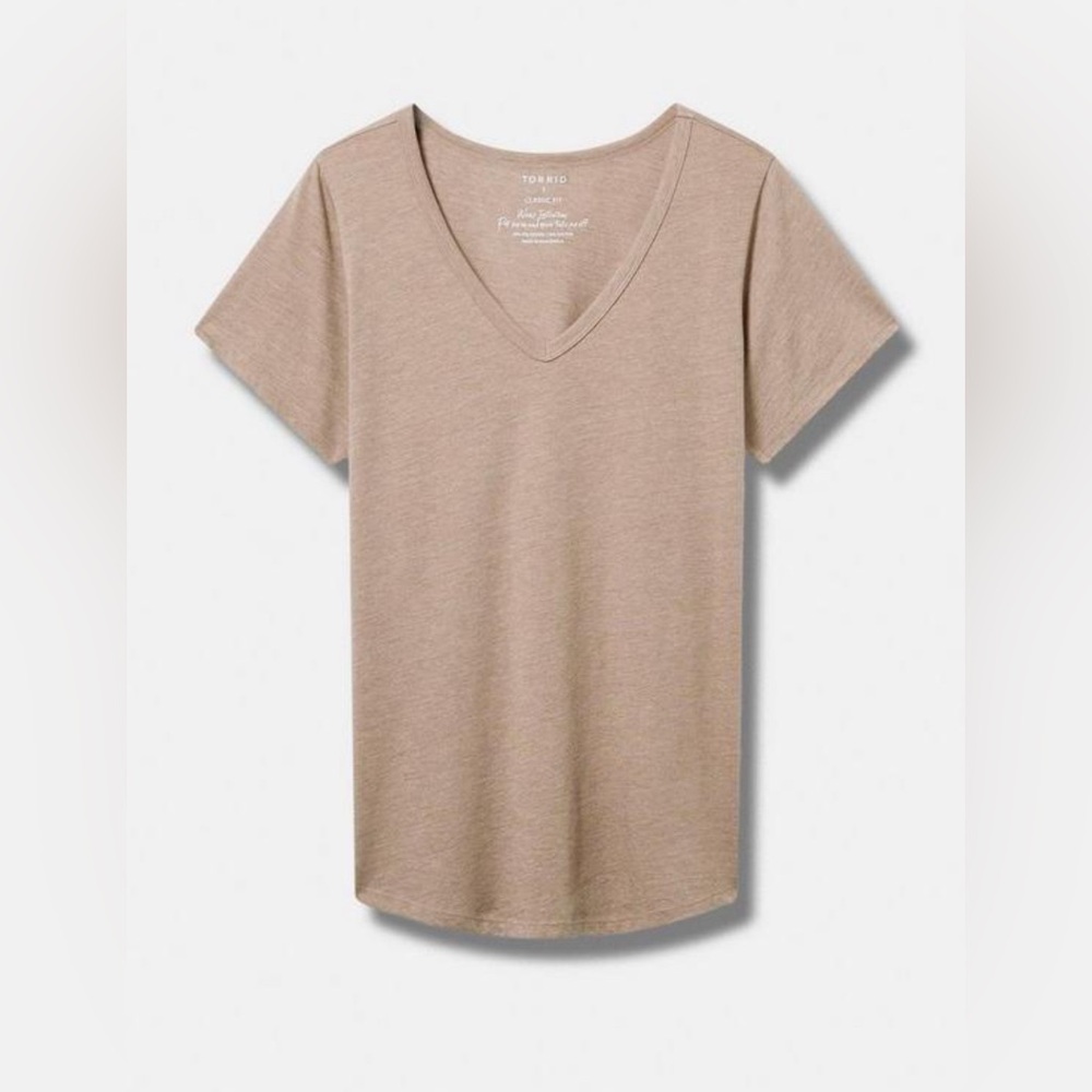NWT Jersey V-Neck Tee